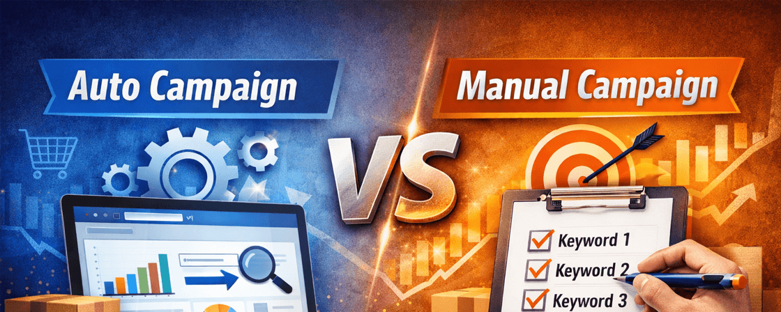 auto campaign vs manual campaign