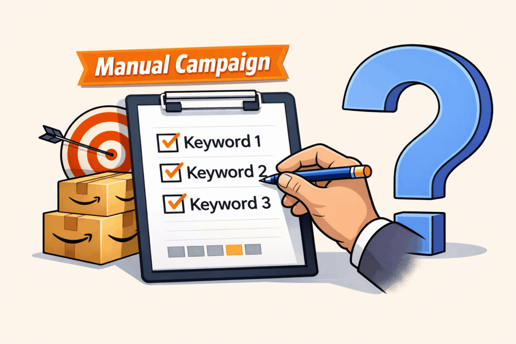 manual campaign amazon
