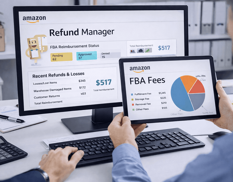 dịch vụ quản lý hoàn trả và quản lý fba amazon