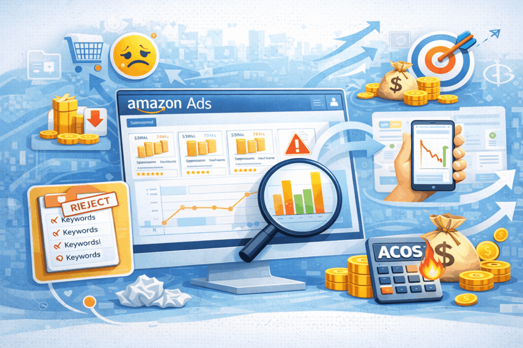 Vì sao nhiều chiến dịch Amazon Ads không hiệu quả?