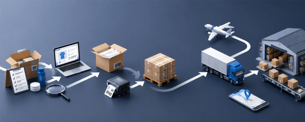 tổng quan quy trình tạo amazon fba shipment