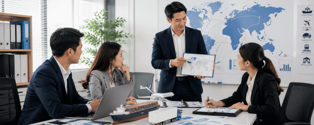 Vai trò của freight forwarder trong chuỗi cung ứng quốc tế